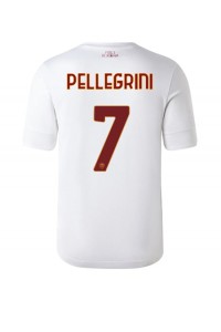 AS Roma Lorenzo Pellegrini #7 Fotballdrakt Borte Klær 2022-23 Korte ermer